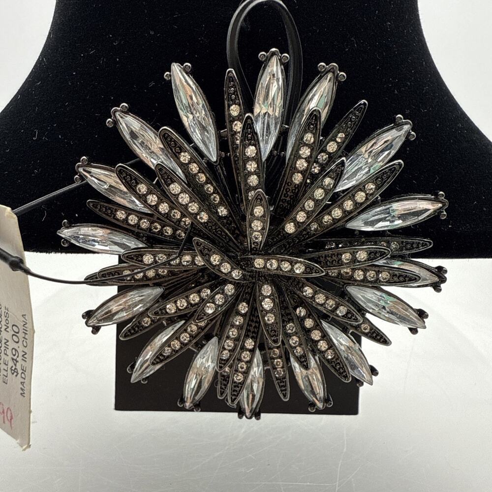 CHICO’s Brooch- Pin -Elle - Astral Rhinestone, Metal, Glass NWT $49 MSRP